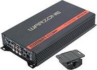 Warzone Series Car Amplifiers - True RMS Power Class D Amps, 1/2/4 Ohm Stable, Multi-Channel and Mon