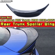 BRZ GR86 Rear Trunk Spoiler Matte Black Sport Style Rear Wing Spoiler For Subaru BRZ Toyota GR86 202