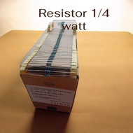 Taiwan metal film resistor 1/ 4 various values