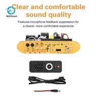 DC12-24V/AC110-2220V 2.1-Channel D900 Bluetooth Amplifier Board 50W+50W+100W High-Power Output