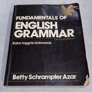 Book Fundamentals Of English Grammar Second Edition English - Indonesian Edition by Betty Schrampfer