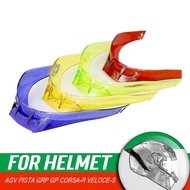 First quarter sales◐⊕Moto Casco Big Tail Spoiler for AGV PISTA GRP GP CORSA R VELOCE S Rear PARTS &amp;