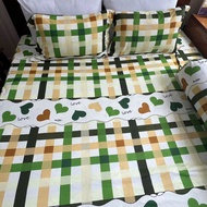 3D elastic bed sheet set model Tim TT80 [4 Piece] includes 1 sheet - 2 pillowcases - 1 pillowcase