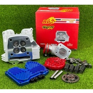 RED LEO SUPER HEAD LC135 CNC PORTING PNP WAVE125 4Valve 20/23 22/25 23/26 24/27 ULDCO