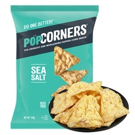 PopCorners哔啵脆海盐味玉米片142g 柬埔寨进口 非油炸薯片膨化休闲零食小吃