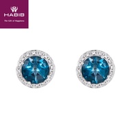 HABIB Mina Blue Topaz Diamond Earring