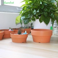 BLUEVELVET Imitation Ceramic Plant Pot, Plastic Breathable Imitation Terracotta Pot, Durable Thickened Large-Capacity European Style Plant Flower Pot Green Plant