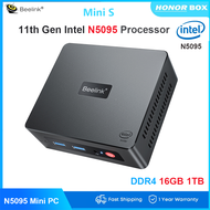 Beelink Mini S Windows Mini PC 16GB RAM 1TB SSD Intel N5095 Windows 11 Mini Computer Mini Desktop Mi