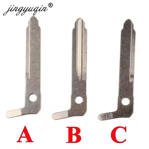 jingyuqin Uncut Car Key Blade for Mazda 3 M3 Hatchback CX-30 CX-5 CX-9 MIATA MX5 M6 2019-2022 Emerge