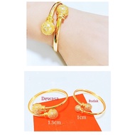 Bangkok Gold Bracelet Adjustable Persis 916 Gold 916 Gold Bracelet