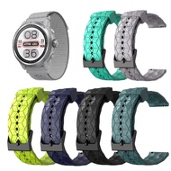 For COROS Apex 2 / 2 Pro Silicone Strap Football Textured Wristband