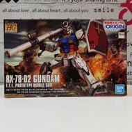 Bandai HG 1/144 Gundam The Origin #026 RX-78-02 Gundam E.F.F. Prototype Mobile Suit (Gundam The Orig