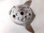 曼波陶魚雙用筆插壁飾