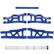 Hobbypark Front & Rear Aluminum Suspension Arms w/Tie Bar Replacement of 3655X 3631 for Traxxas Stam