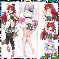 ปลอกหมอน Mushoku Tensei Roxy Migurdia และ Eris Greyrat ปลอกหมอนสำหรับเกมอะนิเมะ