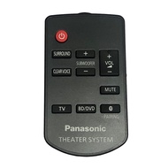 รีโมทสำหรับ Panasonic Sound Bar รุ่น SC-HTB18 ซาวด์บาร์ ลำโพง Home Theater Remote Control อะไหล่เบอร