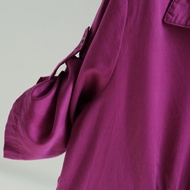Vintage Slim-fit Hundred Shirts Retro y2k Antique Wear Style Summer Early Solid Color Nostalgic Matc