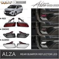 AMAZING NEW ALZA 2022-2023 3IN1 FUNCTION CAR REAR BUMPER REFLECTOR LED LIGHT BAR LAMP ACCESSORIES FO