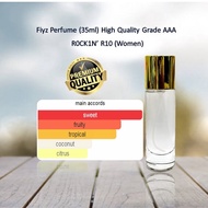 PERFUME R0CK1N’ R10 (35ML BOTTLE) EAU DE PARFUM HIGH QUALITY MINYAK WANGI EDP