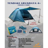 TENDA ARUNDAYA TENT 4+AIR/ TENT 4 PERSON CAPACITY/ CAMPING TENT