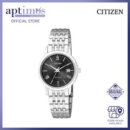[Aptimos] Citizen Eco-Drive EW1580-50E Black Dial Women Bracelet Watch