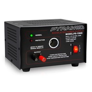 Pyramid Universal Compact Bench Power Supply - 10 Amp Linear Regulated Home Lab Benchtop AC-to-DC Co
