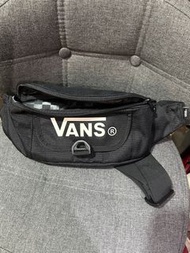 Vans 黑色腰包 男女斜孭袋