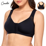 CORSELET 5Xl Plus Size Non Wire Posture Corrector Back Support Bra For Woman Push Up Bra For After Operation Post Surgery Surgical Fixed Breast Chest Shapewear Sports Bra