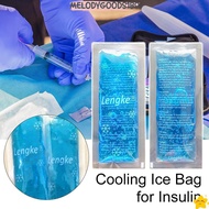 MELODYGOODS1B9 2pcs 50g Cold Gel Thermal Insulated Travel  Diabetic Pocket Ice Pack