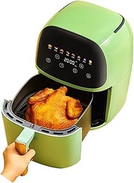 Air Fryers Domestic Large-capacity Oven With Temperature Control, Timing, Oil-free, Easy To Clean, High-efficiency Low-fat Air (Color : Green, Size : 35.8 * 24.6 * 31.3cm) (Green 35.8*24.6*31.3cm)