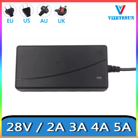 28V 2A 3A 4A 5A Surveillance Camera Stage Lighting Power Adapter DC 5.5*2.1MM Regulated Power Adapte