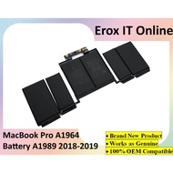 McBook Pro 13" A1964 Battery for A1989 (Year 2018) 020-02497 Battery