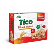 Tico brown rice cereal bar with Meat Floss flavor, seaweed, vegan 300g box