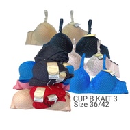 GAIXIN BRA T-SHIRT CLOTH CUP B HOOK 3 ART 8945/8924 H3 36/42 DURABLE STRONG