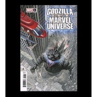 Godzilla Destroys the Marvel Universe 1 E. J. Su Fan Favorite Variant
