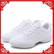 Kids Women Aerobics Shoes Dance Sneakers White Jazz Dance Shoes Competitive Girls Hip-hop Dancing Shoes