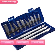 【VIVA⭐】13PCS Precision Cutter Set Exacto Hand Carving Tool Arts & Craft Hobby Kit