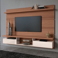 TV cabinet 7 Ft wall Mounted-Two Tone Design