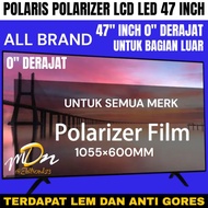 POLARIS POLARIZER LCD LED 47" INCH 0" DEGREE ALL BRANDS FOR ALL TV BRANDS 47" INCH 0" DEGREE PLASTIC