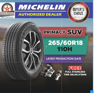 MICHELIN 265/60 R18 110H PRIMACY SUV