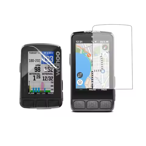 3pcs PET Soft Protective Film Screen Protector Cover For Wahoo Elemnt Roam 3/2 Bolt V3/V2 ACE Bycicl