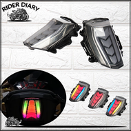 ไฟท้าย R15 2017 V3 ไฟท้ายไฟเลี้ยวในตัว ไฟเลี้ยววิ้ง ปรับสีได้7สี YAMAHA