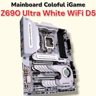 Mainboard Colorful iGame Z690 Ultra White D5 - Floor - Motherboard - 2nd 95% Beautiful