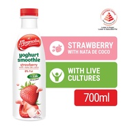 Magnolia Strawberry Yoghurt Smoothie with Nata De Coco 700ML