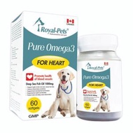 Royal Pet - Royal-Pets Omega 3 For Dogs 純正魚油丸 60粒軟膠囊