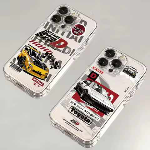 Anime Initial D AE86 Hot Phone Case For iPhone 16 15 14 13 12 11 Mini Pro Max X XR XSMax 7 8 Plus SE