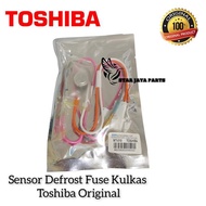 Original Toshiba 2-Door Refrigerator Defrost Temperature Evaporator Fuse Bimetal Sensor