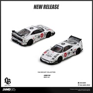 INNO 1:64 LBWK F40 COLLET White #58 Diecast Model Car
