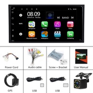 [4GB+32GB]Android 11 Car Video Player 7 Inches 2 DIN for Toyota Android Car Radio WIFI GPS Navigatio