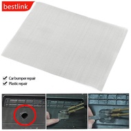 BESTLINK 1Pc 20x15cm Car Bumper Repair Mesh Patch Steel Net for Plastic Hole Repair Moulding Car Bum